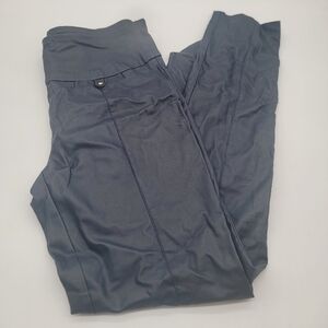 Attyre Tapered Pants Women's 6 Black Pull On Stretch Rayon Blend Pockets